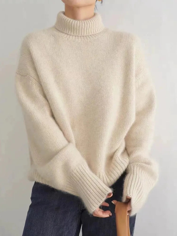 Margaret | Cozy Cashmere-Blend Turtleneck Sweater