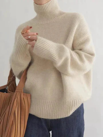 Margaret | Cozy Cashmere-Blend Turtleneck Sweater