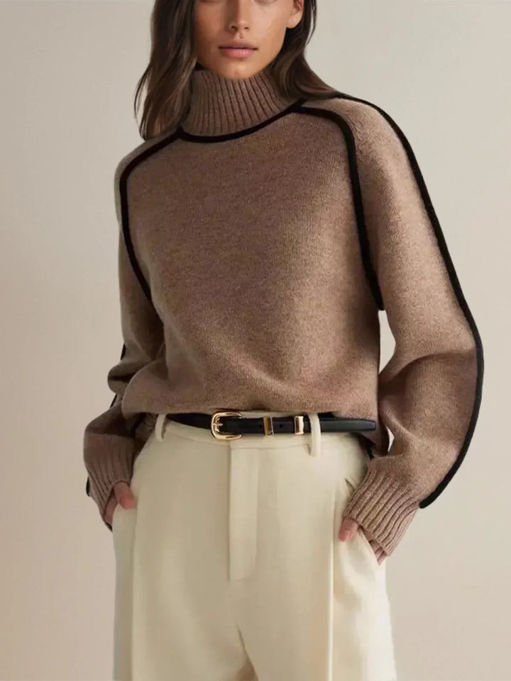 Donna | Cozy Soft-Knit Turtleneck Sweater Regular price