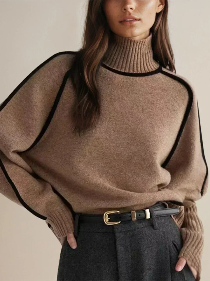 Donna | Cozy Soft-Knit Turtleneck Sweater Regular price
