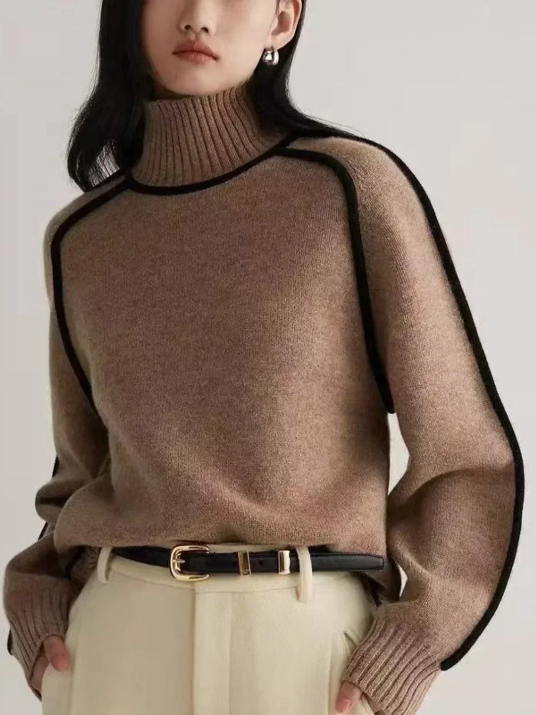 Donna | Cozy Soft-Knit Turtleneck Sweater Regular price