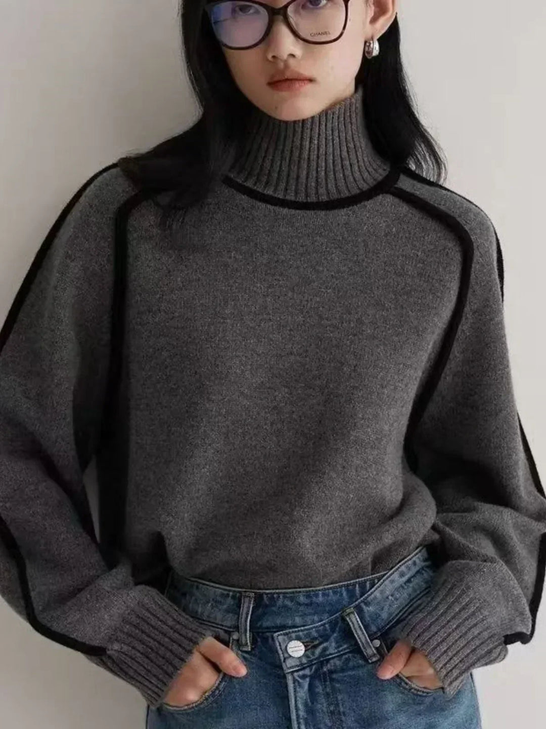 Donna | Cozy Soft-Knit Turtleneck Sweater Regular price