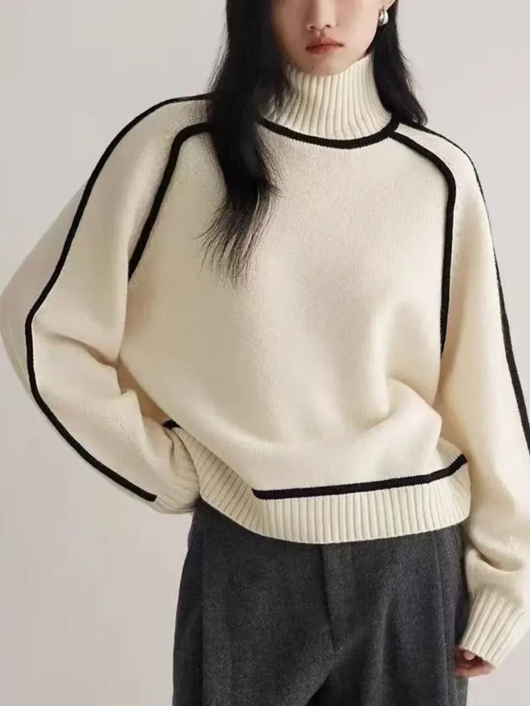 Donna | Cozy Soft-Knit Turtleneck Sweater Regular price