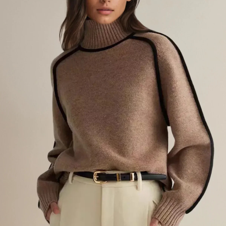 Donna | Cozy Soft-Knit Turtleneck Sweater Regular price