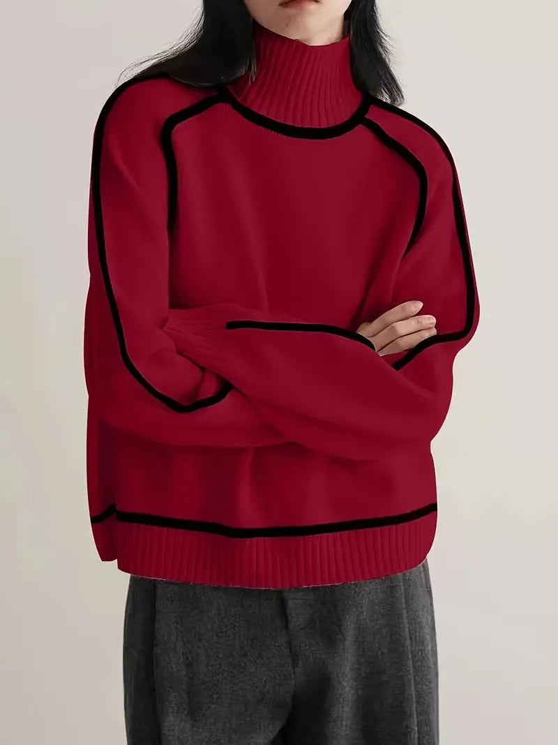 Donna | Cozy Soft-Knit Turtleneck Sweater Regular price